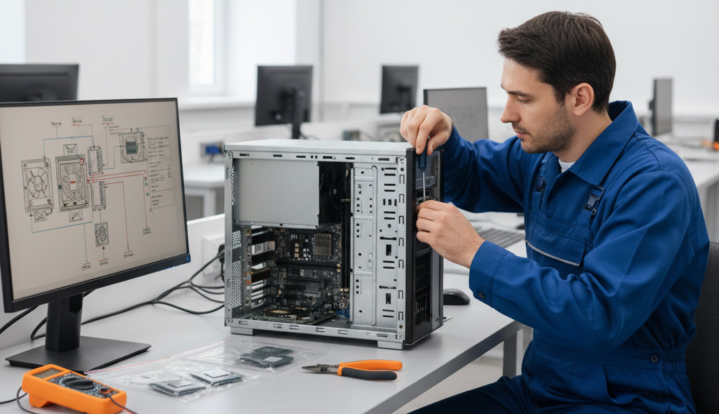 Montagem de Computadores Personalizados: A Experiência de uma Equipe Especializada ao Seu Alcance